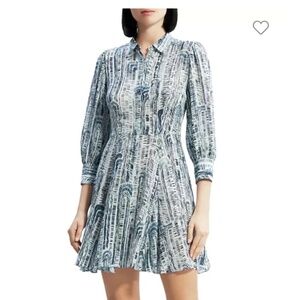 Theory silk shirt dress - nwot